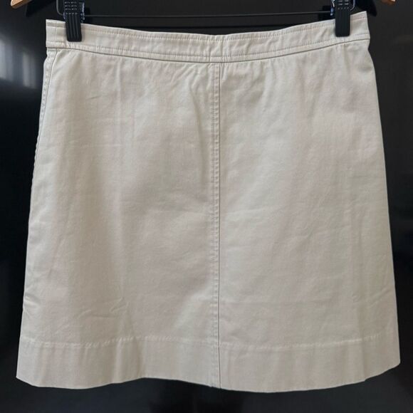 J CREW Natasha Stretch Twill Mini Skirt Size 2 - Picture 2 of 6